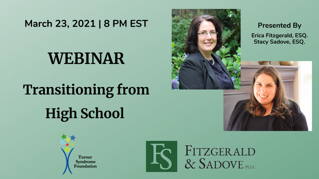 Webinar Transition After High School