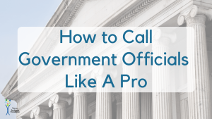 how to call government officials