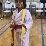 Briana is working on her senior orange belt, she’s strong minded with a lot of potential.